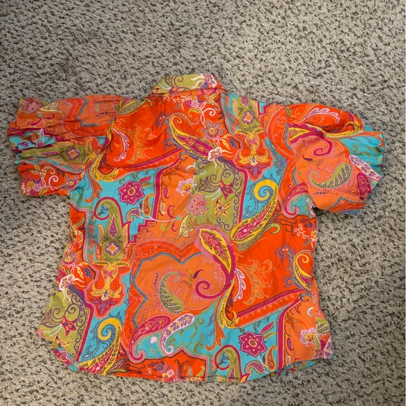 Lauren by Ralph Lauren Button Up Blouse - Picture 2 of 3